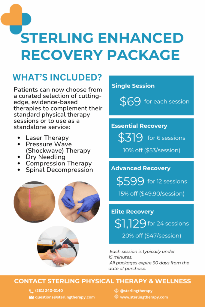 recovery-packages-Sterling-Physical-Therapy-and-Wellness-Stafford-TX